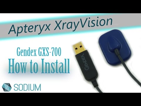 Apteryx XrayVision - How To Install Gendex GXS-700 X-ray Sensor