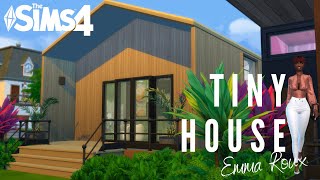 The Sims 4 - Tiny House- Tropical Garden4 - Speed Build - 4K