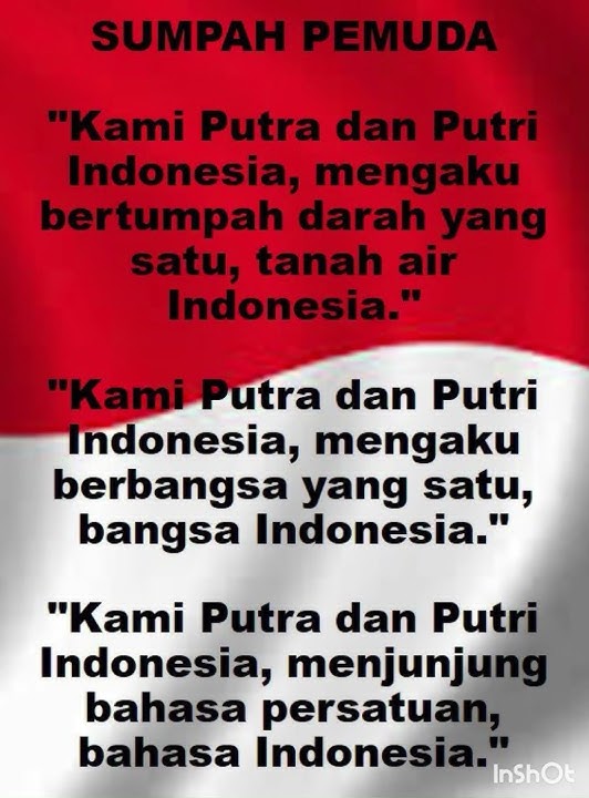 Teks Sumpah Pemuda #sumpahpemuda #28oktober