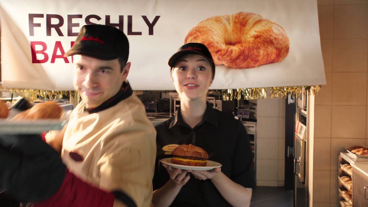 tim hortons croissant breakfast sandwich youtube
