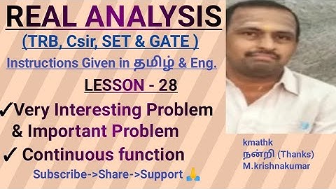 #csir #trb #polytechnic trb maths #polytechnic #set #gate #continuous function #real analysis