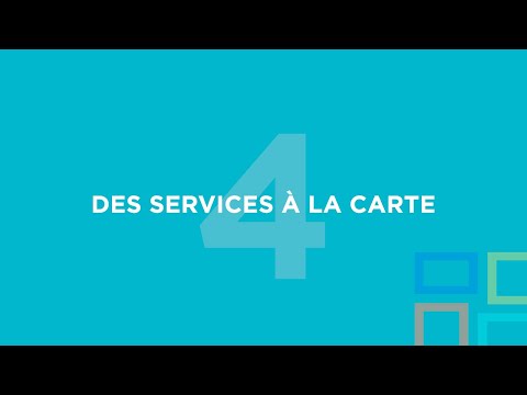 4. Des services à la carte