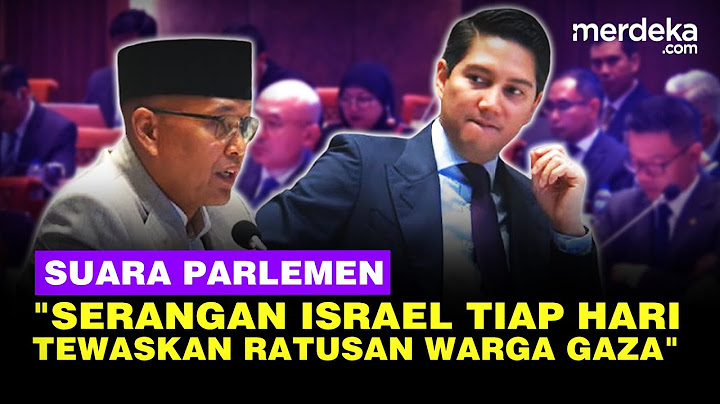 Parlemen Depan Anak Buah Prabowo: Israel Brutal, Tiap Hari  Ratusan Warga Gaza Meninggal