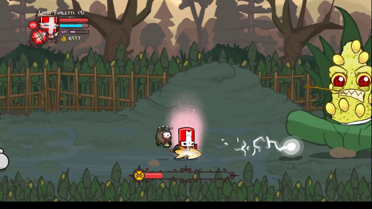 Castle Crashers Corn Boss.