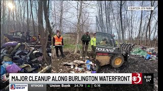 Burlington waterfront cleanup reveals depth of homeless crisis