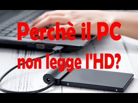 Il tuo PC non legge l&rsquo;HD esterno? Segui il video. How to make the external HD read by the computer