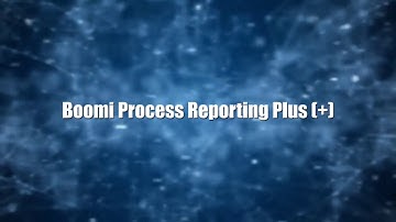 Dell Boomi Process Reporting Utility