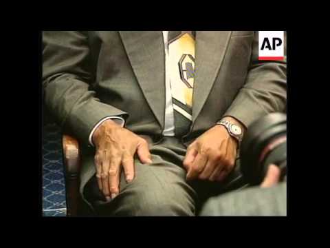 USA: MUHAMMAD ALI AT PARKINSON'S DISEASE RESEARCH HEARING