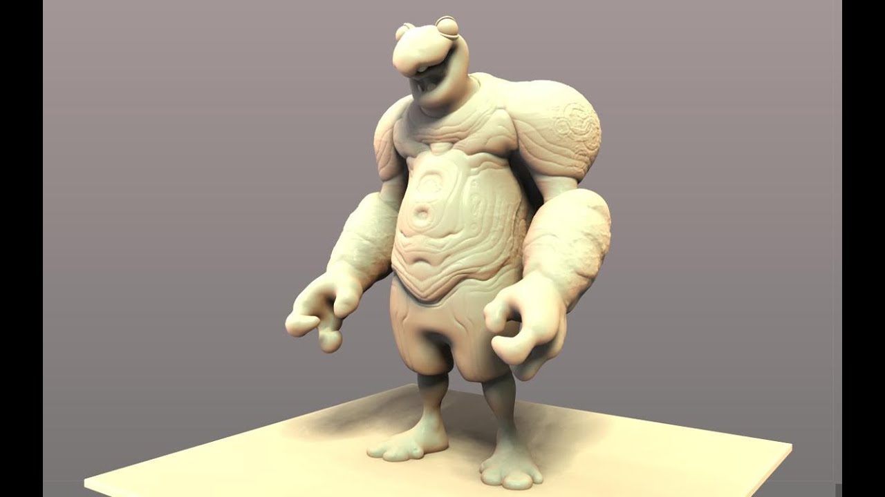 digital marketing Daily Doodle 036 - 3D Coat sculpt