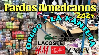 Feria de ROPA AMERICANA 'La Kantuta' ORURO Bolivia  | Preguntando precios de FARDOS