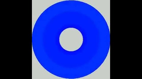Advection/Diffusion on annulus, IC: rings (oscillator)