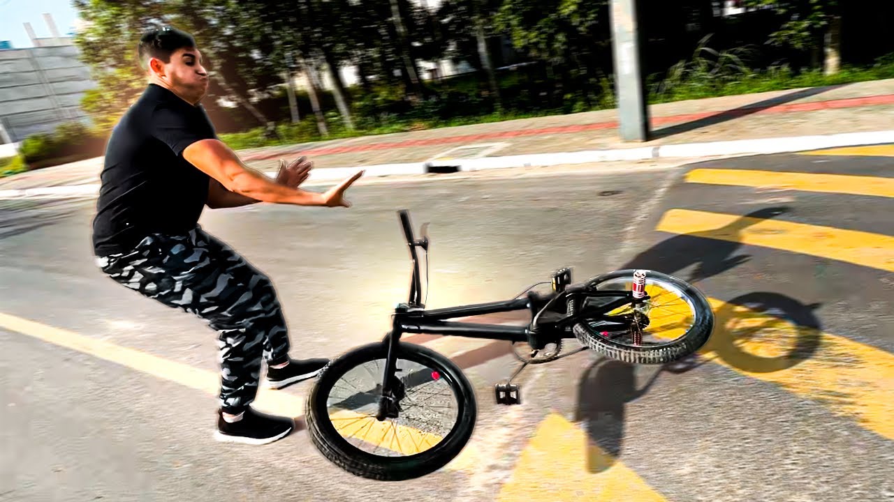 FUI ATROPELADO PELA BIKE DO BOCA DE TRAIRA