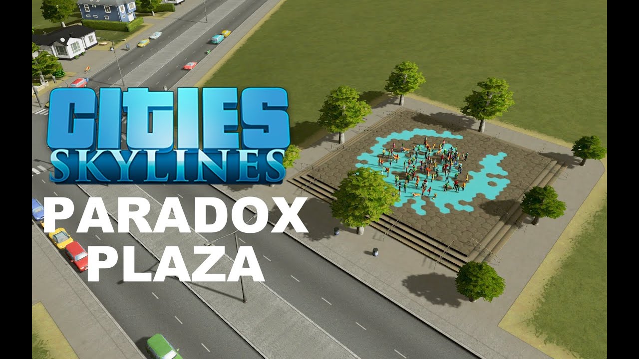 Cities Skylines: How to unlock Paradox Plaza Building!!! 