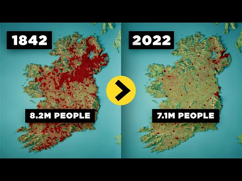 Video: The population of Ireland: history, characteristics, composition and size