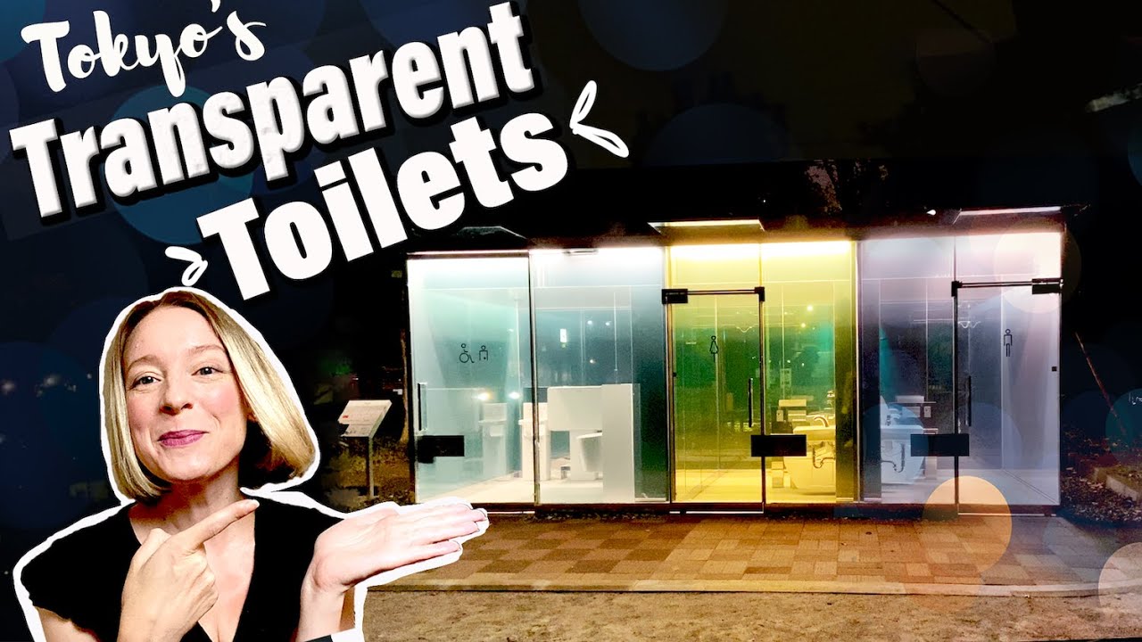Japan's "Transparent Toilets" in Tokyo, would you use them?!?