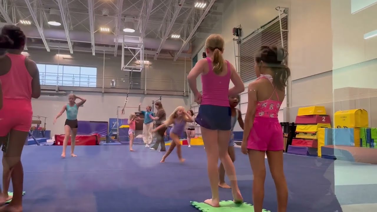 Saanvi's Gymnastics summer camp at Naperville Park District - Fort Hill Activity Center.