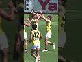 Scenes from Steely 😱 #richmond #afl #bicyclekick