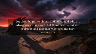 Psalm 71 - Do Not Cast Me Off in Old Age | UPDV Bible in 4K