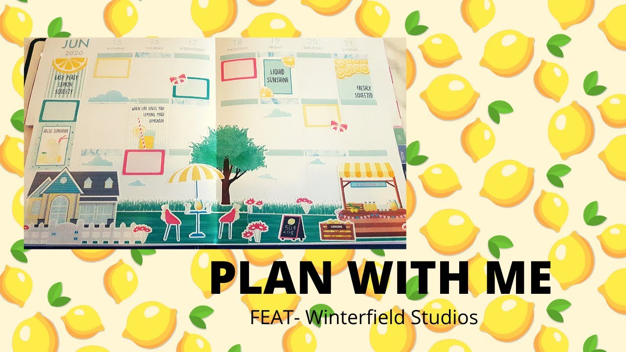PLAN WITH ME // FEAT WINTERFIELD STUDIOS