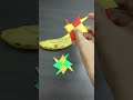 VERY EASY ORIGAMI PAPER NINJA STAR ( SHURIKEN)✨ #diy #paper #origami