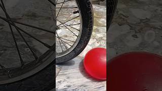 Bike Wheel vs Water Balloons | Satisfying Balloon Crush Experiment 🎈🚲