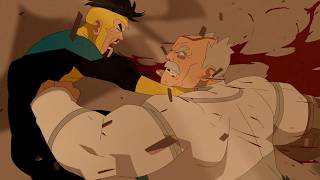 Invincible Season 4 Episode 5 Mark Vs Conquest Rematch Brutal Fight Scene