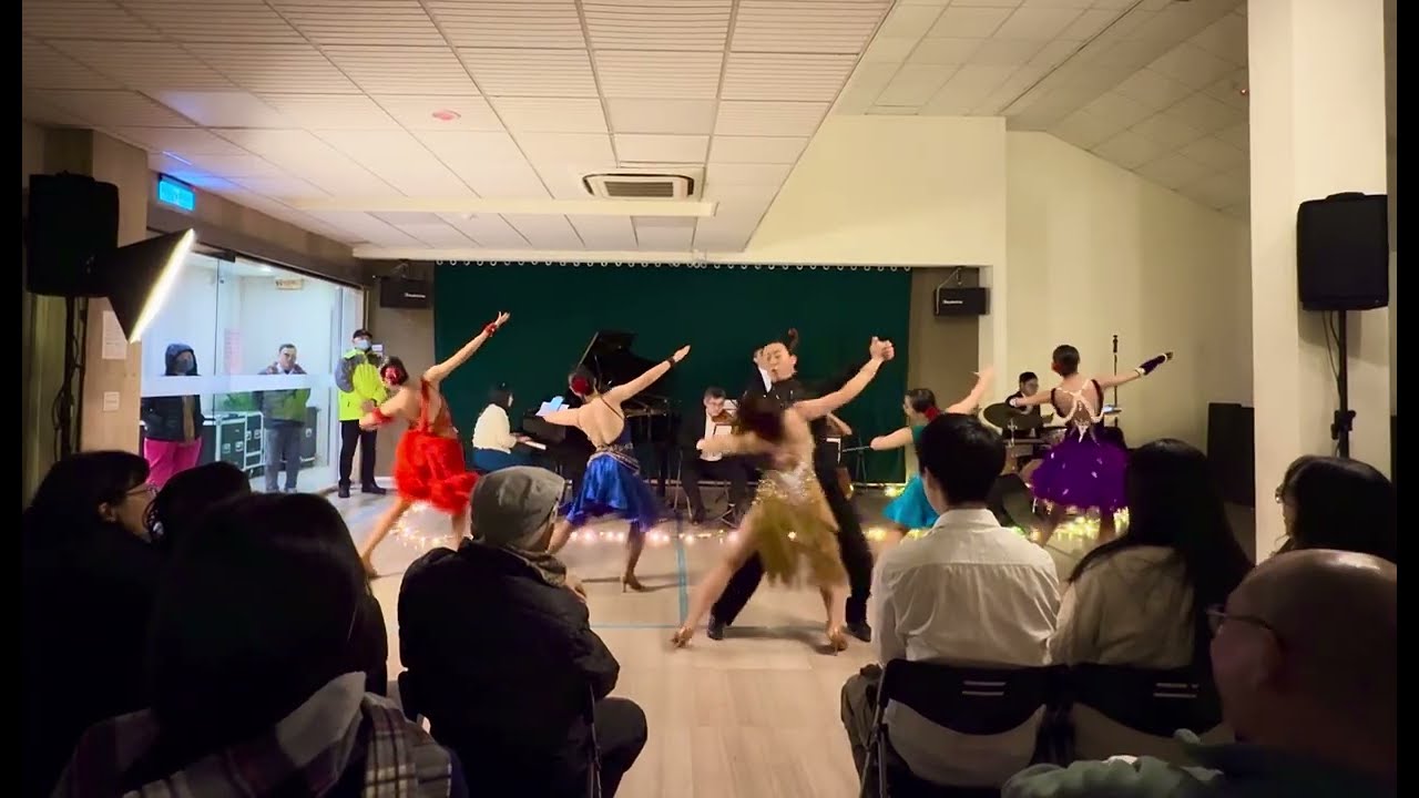 AD永恆 / 大台北華城跨年晚會演出/ 情熱大陸 / 正面拍攝 / 台北國標 / 尾牙春酒商演