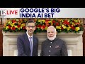 India’s Big AI Boost: Google’s Sundar Pichai Unveils $15Bn Hub And Subsea Cable | Firstpost Live