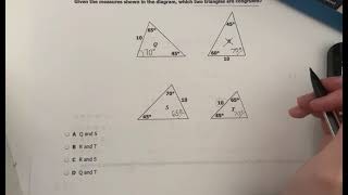 Geometry SOL Problems 21-25