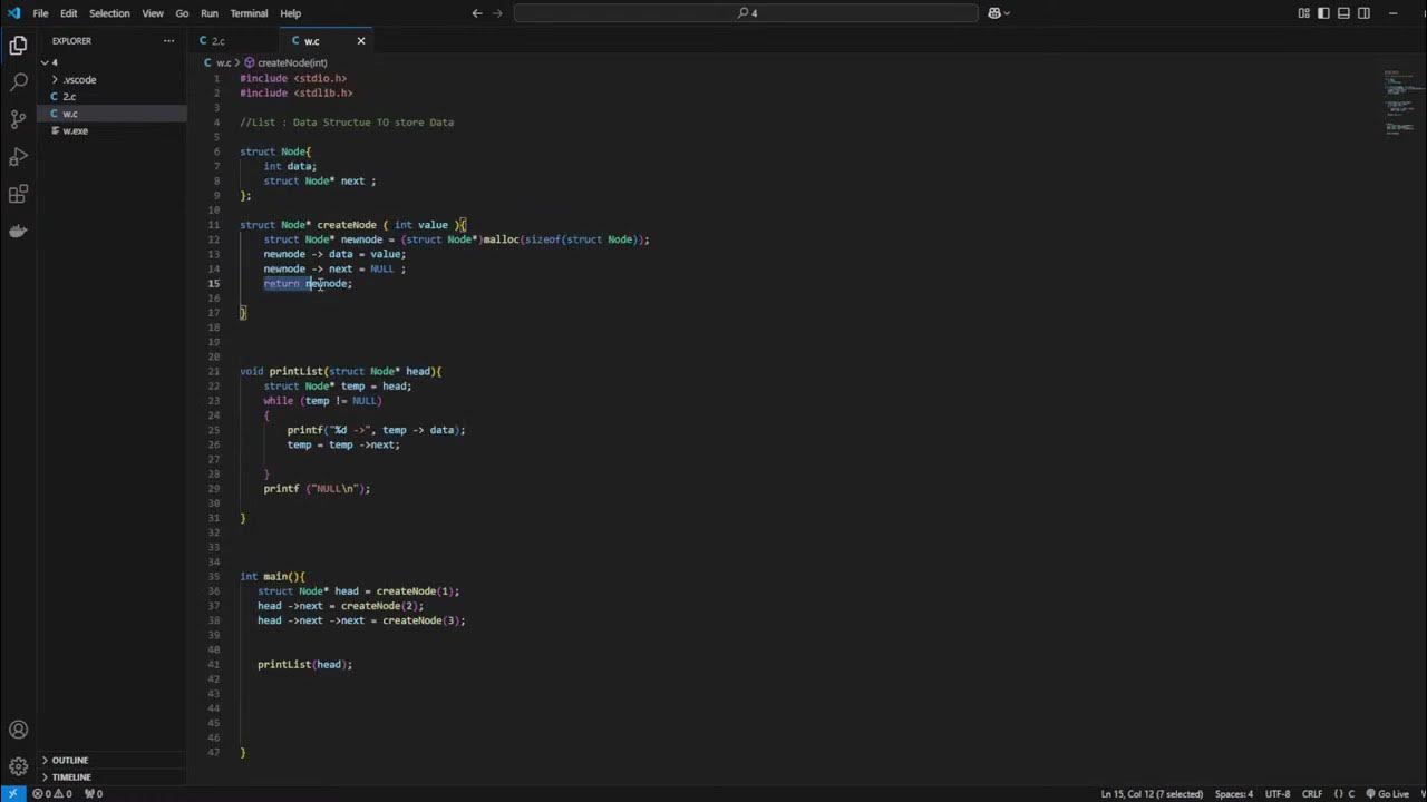 Data Structure And Algorithm In C - YouTube