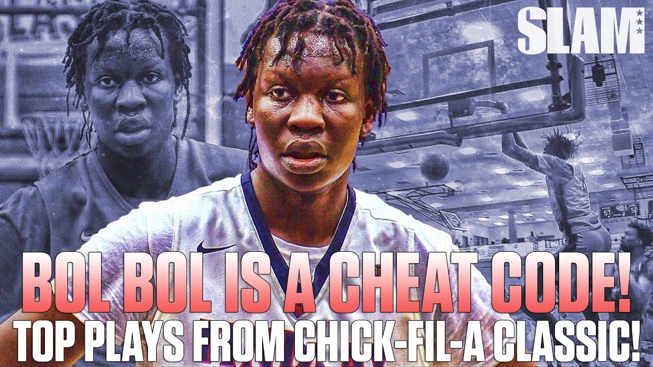 7'3" BOL BOL is a Cheat Code! Top Plays from Chick fil A Classic!