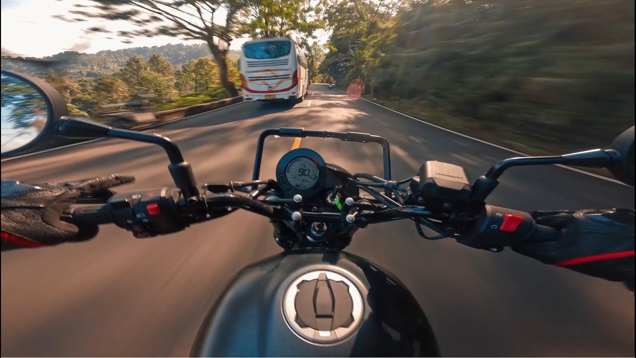 Eliminator On The Mountain Roads || Kawasaki Eliminator 500 SE || PURE SOUND