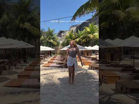 The place to be in Uluwatu 🫰🏼📍Palmilla, Uluwatu Bali #melastibeach #palmillabeachclub #uluwatu