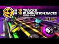 Good Luck 10 Tracks 10 Elimination Races Marbles Marblerun Marblerace Asmr Sensory 