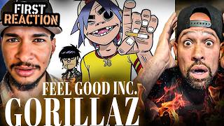Gen Z Rapper DISCOVERS the GORILLAZ! Feel Good Inc FIRST LISTEN.... @G_reactz