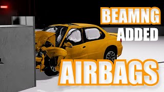 BeamNG.drive CARS with Airbags Crash Test!