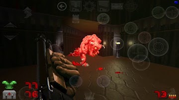 Ultimate Doom test with WIP mod pack.