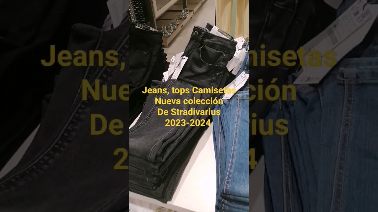 Jeans, tops, Camisetas Nueva colección de Stradivarius 2023-2024