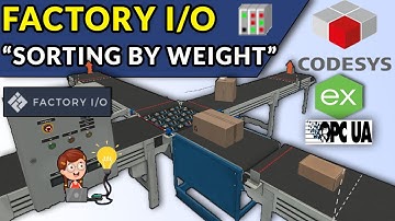🔵✅CODESYS 3.5 & FACTORY IO - SCENE SORTING BY WEIGHT