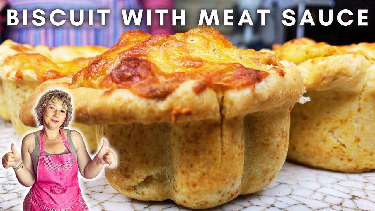 Biscuit With Meat Sauce | Cheeseburger cups | Delicious Creations Workshop