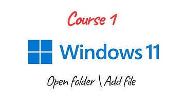 WINDOWS 11 CREATING A NEW FOLDER AND MOVING A FILE TO A FOLDER