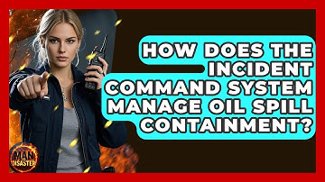 How Does The Incident Command System Manage Oil Spill Containment? - Man vs. Disaster