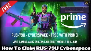 How To Claim RUS-79U Cyberspace - Free With Prime | Prime Gaming Is Not Available | CoDM screenshot 5
