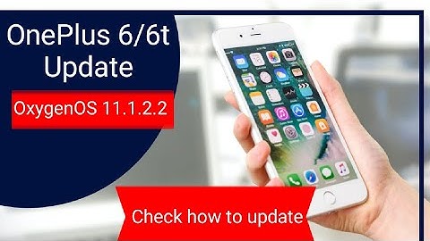 OnePlus 6/6t Latest Oxygen OS Update 11.1.2.2 | How to update? #oneplus6 #oneplus