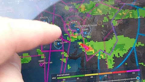 SR22 Flying Through Storms