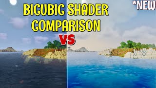 (Bicubic Shader Comparison) *NEW ULTRA Bicubic 2.8 Shader* BEST MCPE SHADER (v2.8, v2.7, v2.5, v2)