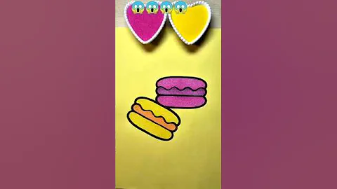 Sand Painting Cute Satisfied 😊#shorts #satisfying #youtubeshorts #sand #sandpainting