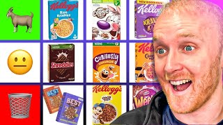 Ranking The BEST CEREALS of all Time!