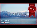 【 For 8KTV 】 【 8K 】 【 TIME 17:53 】 1MIN Moments ‘Abode of gods&#39; Turkey Mount Olympus, Pamukkale
