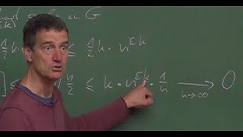 Graph Theory, Lecture 27: Random graphs II: Erdös